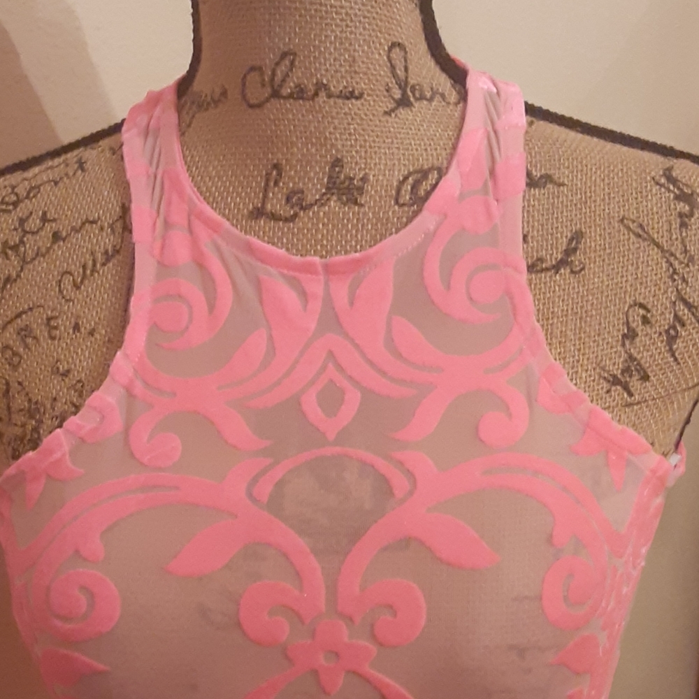 Velour Pink Romper - Picture 5 of 13